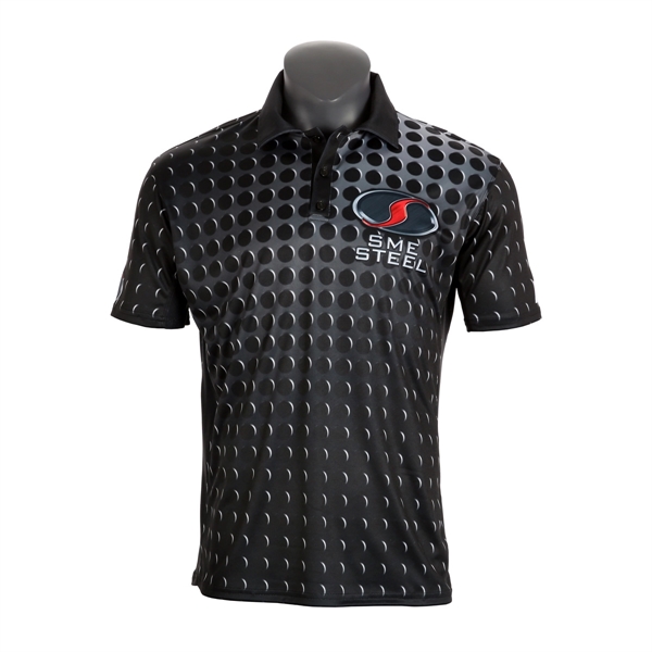 Men's Short Sleeve 3 Button Polo Shirt