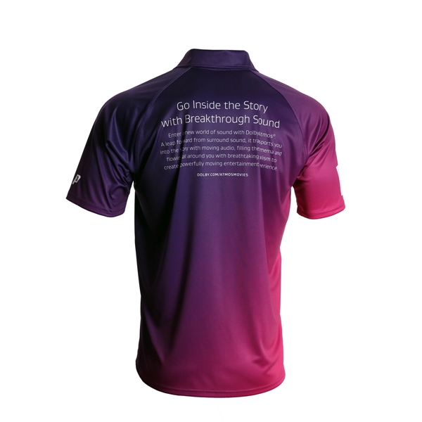 Men's Short Sleeve Raglan 3-Button Polo - Men's Short Sleeve Raglan 3-Button Polo - Image 1 of 1