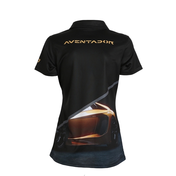 Ladies Short Sleeve 3 Button Polo Shirt - Ladies Short Sleeve 3 Button Polo Shirt - Image 1 of 1