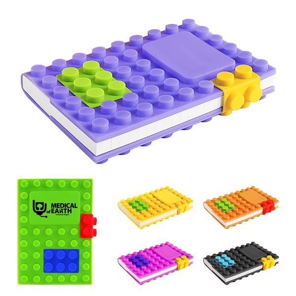 Silicone Cover Building Block Notebook - Silicone Cover Building Block Notebook - Image 0 of 0