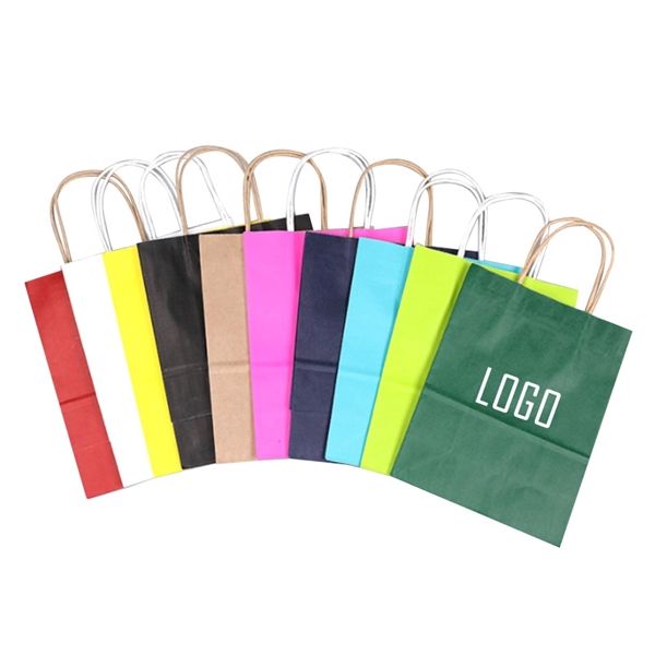 Craft Paper Shopping Bag with Handle - Craft Paper Shopping Bag with Handle - Image 0 of 0