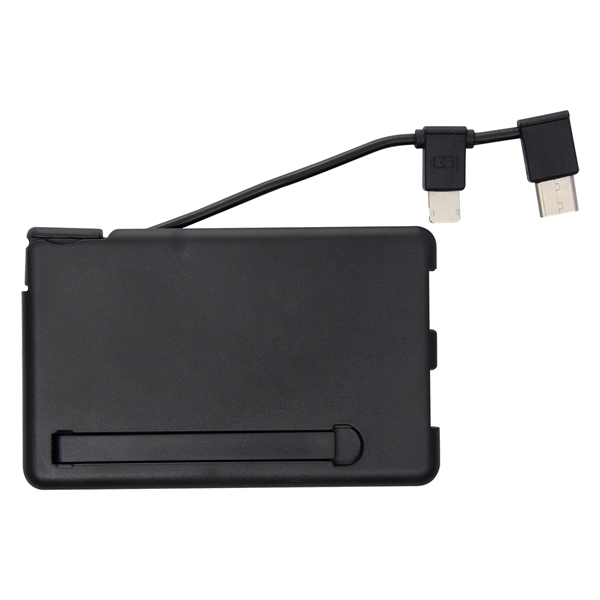 Hideaway Slim 3-In-1 Charging Cable Phone Stand - Hideaway Slim 3-In-1 Charging Cable Phone Stand - Image 7 of 9