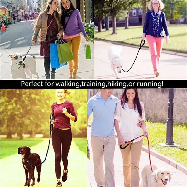 1.5m 5ft Reflective Strong Dog Leash - 1.5m 5ft Reflective Strong Dog Leash - Image 4 of 4