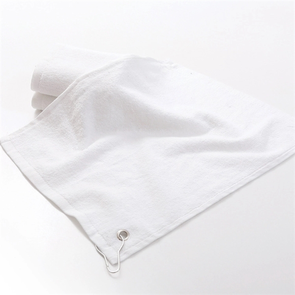 Golf Towel with Clip - Golf Towel with Clip - Image 1 of 2