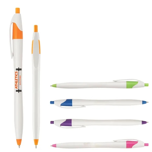 Iconic Custom Stratus Vibe Plastic Pen-ColorJet - Iconic Custom Stratus Vibe Plastic Pen-ColorJet - Image 0 of 6