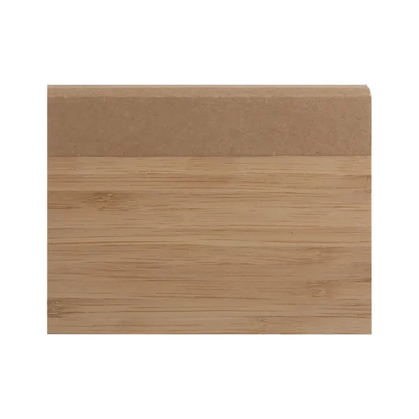 Eco-friendly Bamboo Covered Sticky Note Pad - Eco-friendly Bamboo Covered Sticky Note Pad - Image 1 of 1