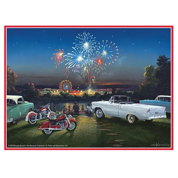 Colorful Patriotic Hanging 2020 Wall Calendar - Colorful Patriotic Hanging 2020 Wall Calendar - Image 9 of 9
