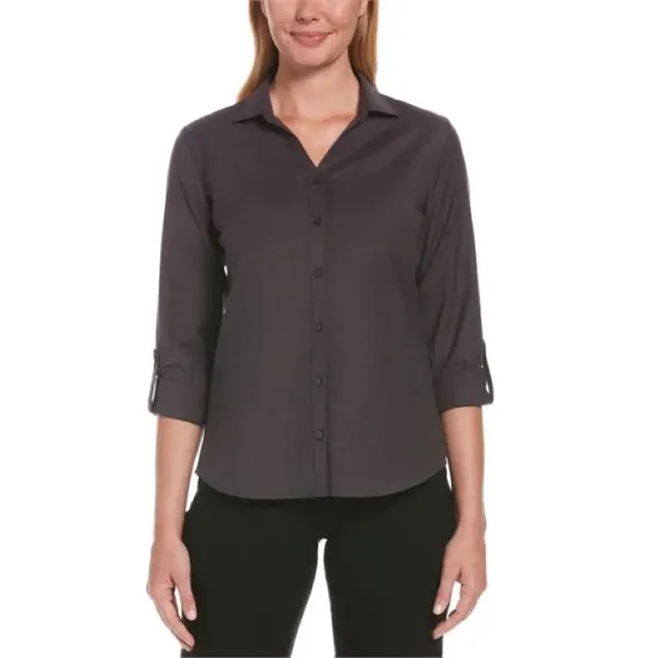 Ladies' Heathered Woven Shirt - Ladies' Heathered Woven Shirt - Image 1 of 11