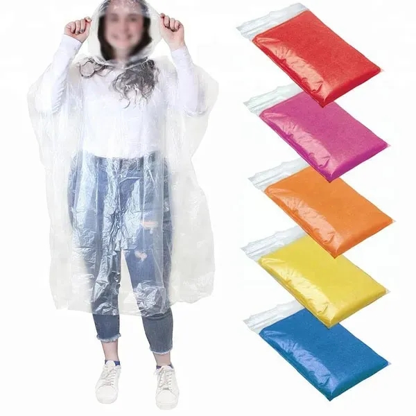 Disposable Rain Poncho - Disposable Rain Poncho - Image 5 of 5