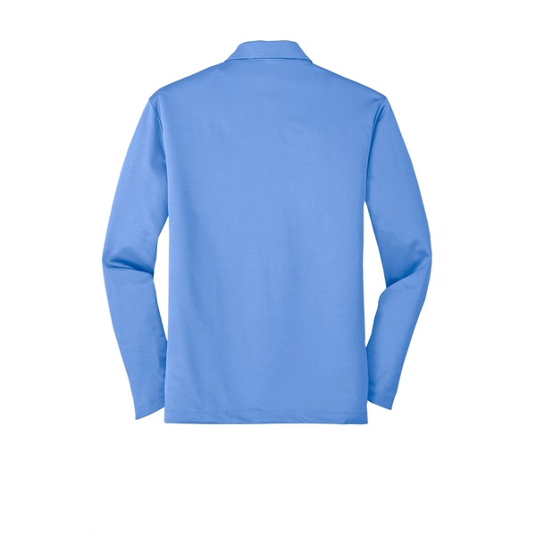 Port Authority Silk Touch Performance Long Sleeve Polo. - Port Authority Silk Touch Performance Long Sleeve Polo. - Image 39 of 40