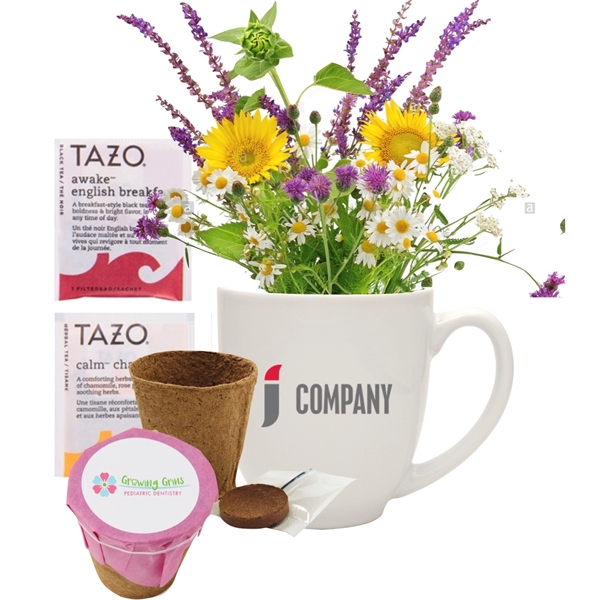 Growable Flower Pod & Tea Gift Mug - Growable Flower Pod & Tea Gift Mug - Image 0 of 2