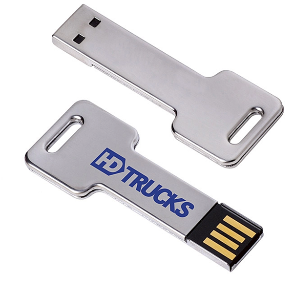 Silver Key USB 2.0 Flash Drive - Silver Key USB 2.0 Flash Drive - Image 0 of 0