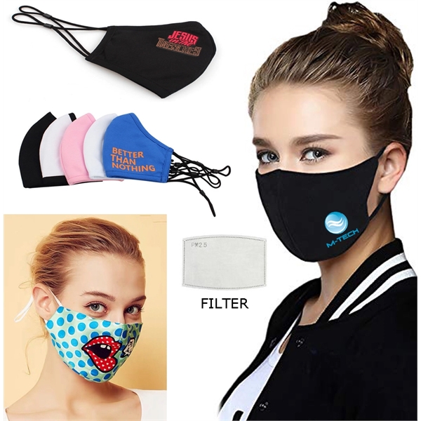 PPE Kit - 4 Layer Reusable Mask w/ Fliter, 2 oz Hand Sanitiz - PPE Kit - 4 Layer Reusable Mask w/ Fliter, 2 oz Hand Sanitiz - Image 1 of 1