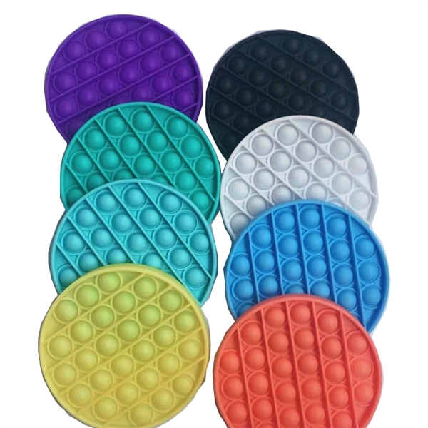 Pop It Fidget Toy - Circle Full color - Pop It Fidget Toy - Circle Full color - Image 1 of 17