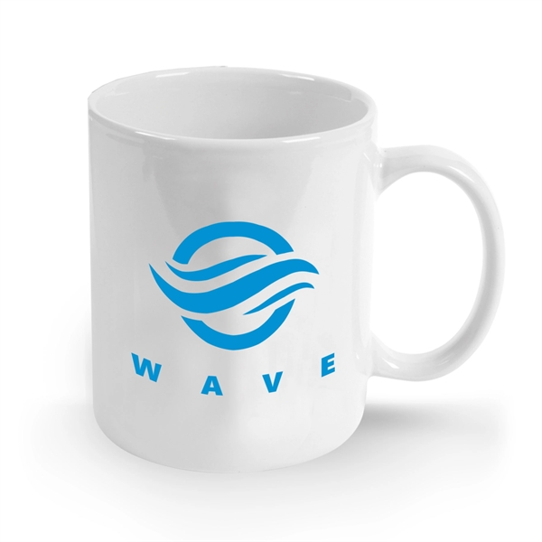 Seattle - 11 oz White Ceramic Mug - Seattle - 11 oz White Ceramic Mug - Image 4 of 6