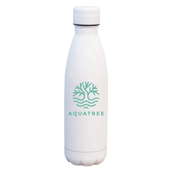 Antimicrobial 17 oz Insulated Double Wall SS Cola Bottle