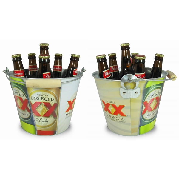 5 QT Galvanized Ice Bucket - 5 QT Galvanized Ice Bucket - Image 0 of 0