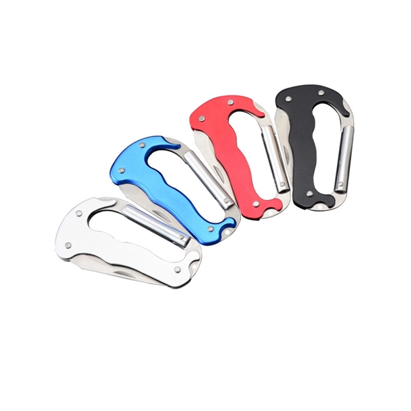 Multitool Carabiner with Folding Pocket Knife - Multitool Carabiner with Folding Pocket Knife - Image 1 of 1