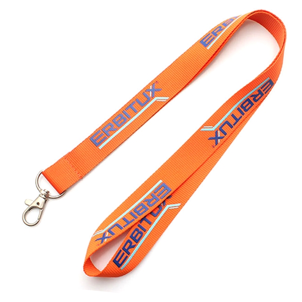 3/4" Silkscreen Custom Polyester Lanyards - 3/4" Silkscreen Custom Polyester Lanyards - Image 6 of 6