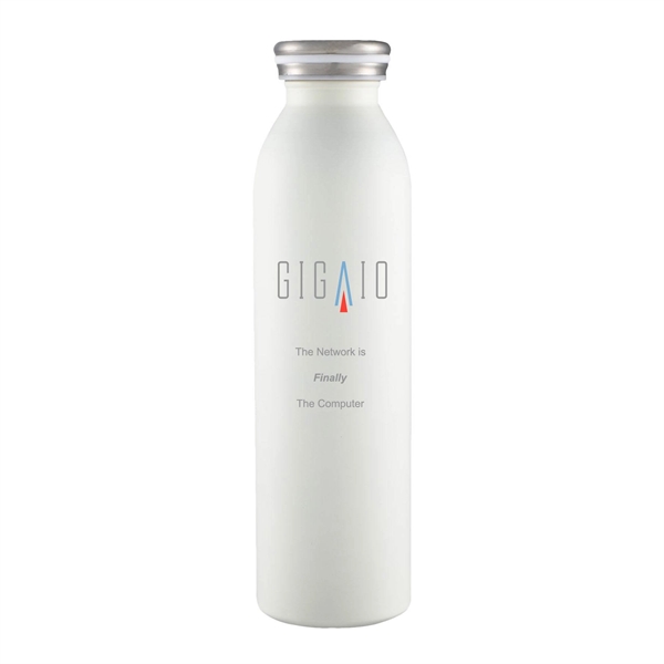 20oz. Travel Stainless Vacuum Insulated Sports Bottle w/ Lid - 20oz. Travel Stainless Vacuum Insulated Sports Bottle w/ Lid - Image 4 of 6