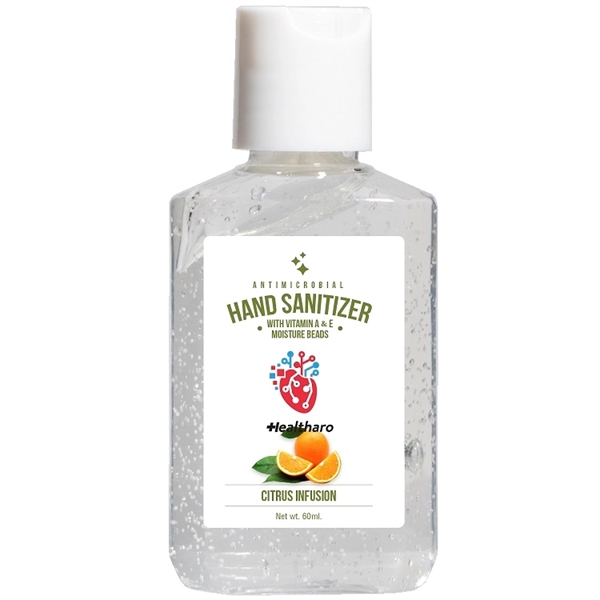 2oz Travel Gel Hand Sanitizer With Moisturizing Beads Plum Grove