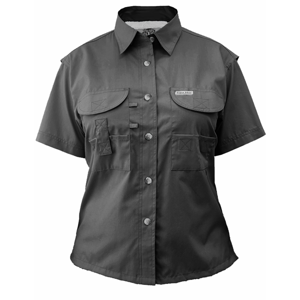Ladies' Short Sleeve Fishing Shirt - Ladies' Short Sleeve Fishing Shirt - Image 2 of 2