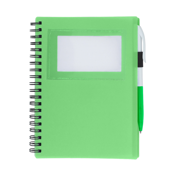 Spiral Notebook With ID Window - Spiral Notebook With ID Window - Image 4 of 11