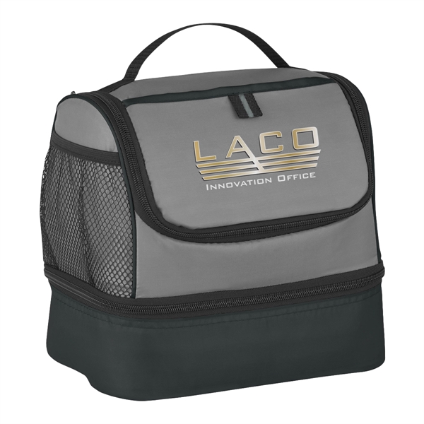 Two Compartment Lunch Pail Bag - Two Compartment Lunch Pail Bag - Image 6 of 17