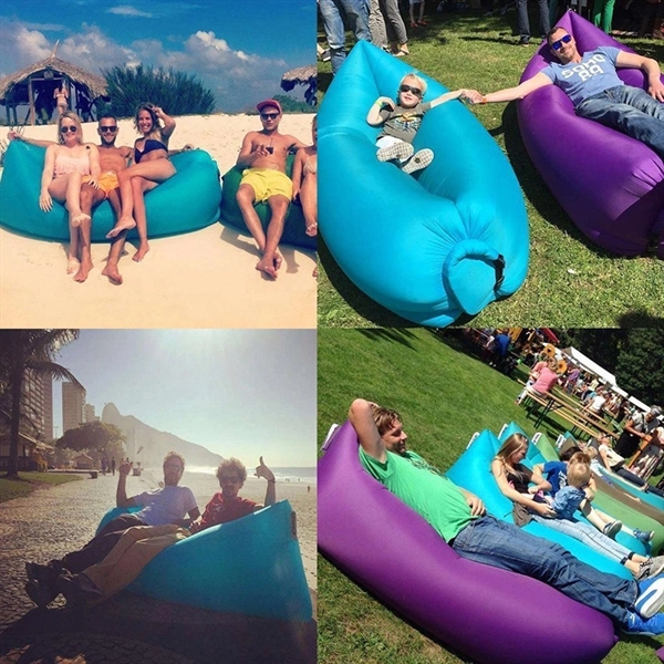 Outdoor Inflatable Portable Lazy Sofa - Outdoor Inflatable Portable Lazy Sofa - Image 1 of 12