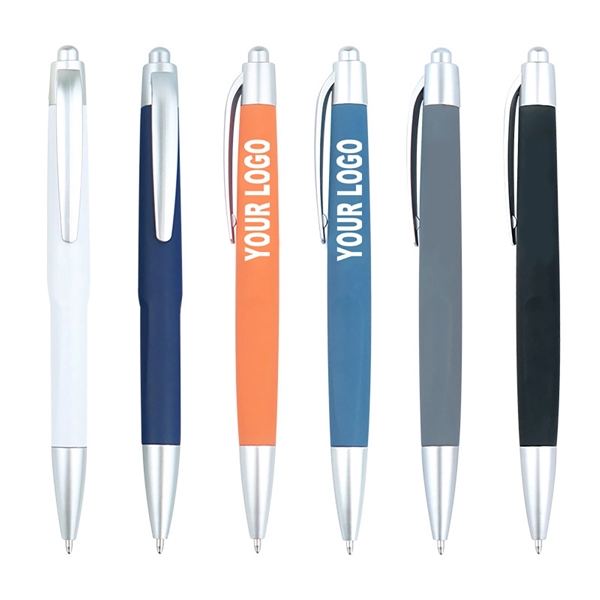 Colorful Plunge Ballpoint Pen - Colorful Plunge Ballpoint Pen - Image 0 of 0