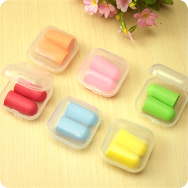 Soft Foam Ear Plug With Case - Soft Foam Ear Plug With Case - Image 2 of 2