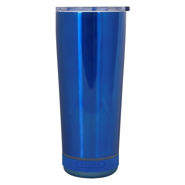 18 OZ. STAINLESS STEEL TUMBLER WITH SPEAKER - 18 OZ. STAINLESS STEEL TUMBLER WITH SPEAKER - Image 7 of 32