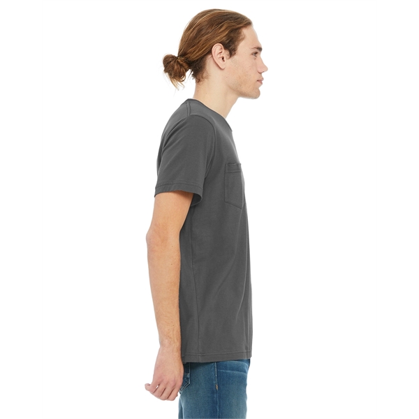 Bella + Canvas Men's Jersey Short-Sleeve Pocket T-Shirt - Bella + Canvas Men's Jersey Short-Sleeve Pocket T-Shirt - Image 48 of 96