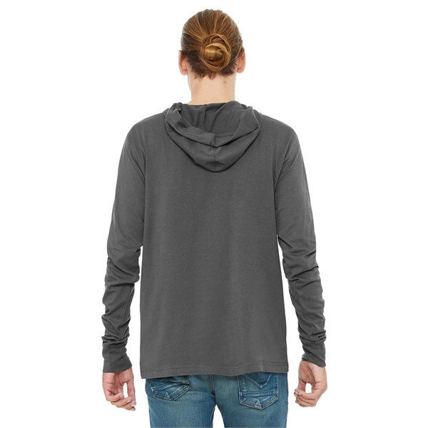 Bella + Canvas Unisex Jersey Long-Sleeve Hoodie - Bella + Canvas Unisex Jersey Long-Sleeve Hoodie - Image 39 of 69