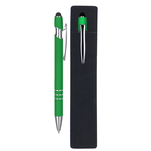 Soft-Touch Stylus Pen w/ PE-Pouch - Soft-Touch Stylus Pen w/ PE-Pouch - Image 2 of 7