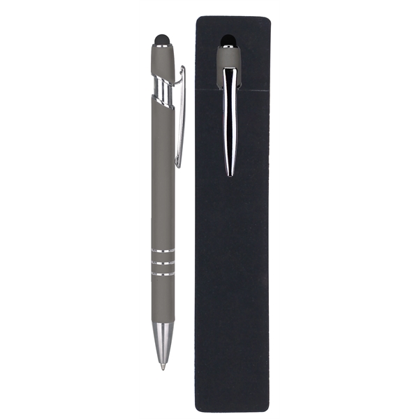 Soft-Touch Stylus Pen w/ PE-Pouch - Soft-Touch Stylus Pen w/ PE-Pouch - Image 3 of 7