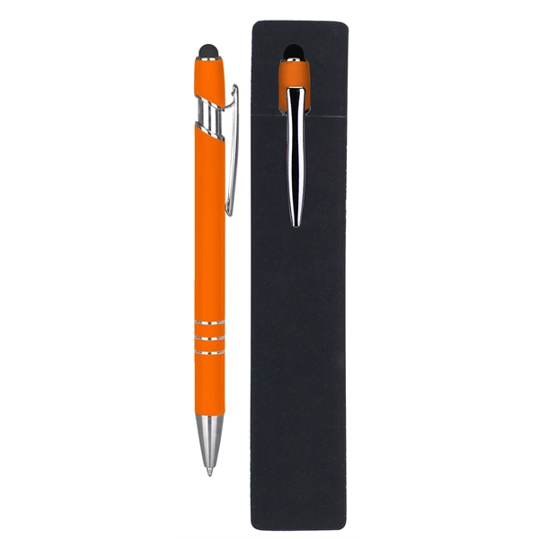 Soft-Touch Stylus Pen w/ PE-Pouch - Soft-Touch Stylus Pen w/ PE-Pouch - Image 5 of 7