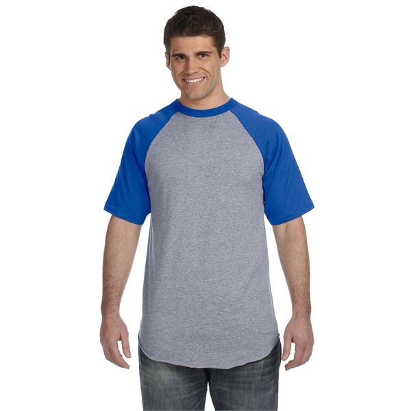 Augusta Sportswear Adult Short-Sleeve Baseball Jersey - Augusta Sportswear Adult Short-Sleeve Baseball Jersey - Image 3 of 78