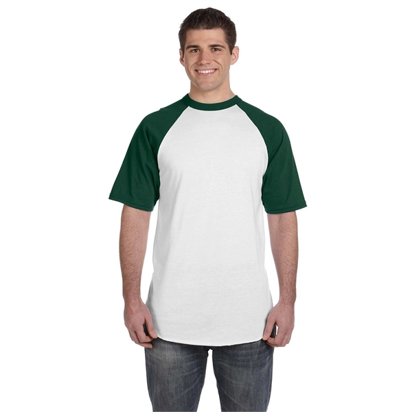 Augusta Sportswear Adult Short-Sleeve Baseball Jersey - Augusta Sportswear Adult Short-Sleeve Baseball Jersey - Image 6 of 78