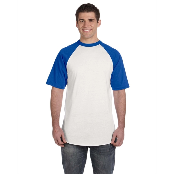 Augusta Sportswear Adult Short-Sleeve Baseball Jersey - Augusta Sportswear Adult Short-Sleeve Baseball Jersey - Image 18 of 78