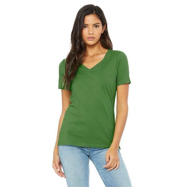 Bella + Canvas Ladies' Relaxed Jersey V-Neck T-Shirt - Bella + Canvas Ladies' Relaxed Jersey V-Neck T-Shirt - Image 60 of 218