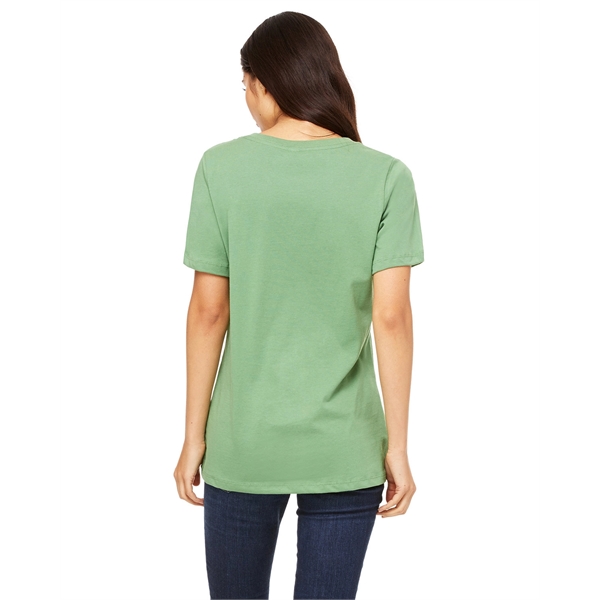 Bella + Canvas Ladies' Relaxed Jersey V-Neck T-Shirt - Bella + Canvas Ladies' Relaxed Jersey V-Neck T-Shirt - Image 96 of 220