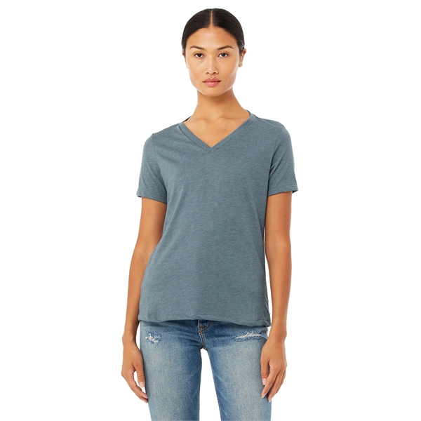 Bella + Canvas Ladies' Relaxed Jersey V-Neck T-Shirt - Bella + Canvas Ladies' Relaxed Jersey V-Neck T-Shirt - Image 61 of 218