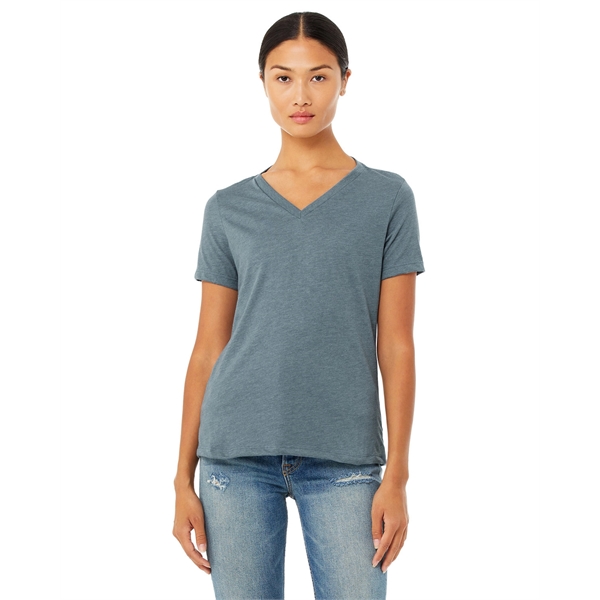 Bella + Canvas Ladies' Relaxed Jersey V-Neck T-Shirt - Bella + Canvas Ladies' Relaxed Jersey V-Neck T-Shirt - Image 61 of 220