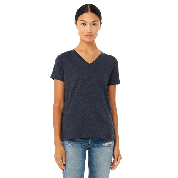 Bella + Canvas Ladies' Relaxed Jersey V-Neck T-Shirt - Bella + Canvas Ladies' Relaxed Jersey V-Neck T-Shirt - Image 62 of 218