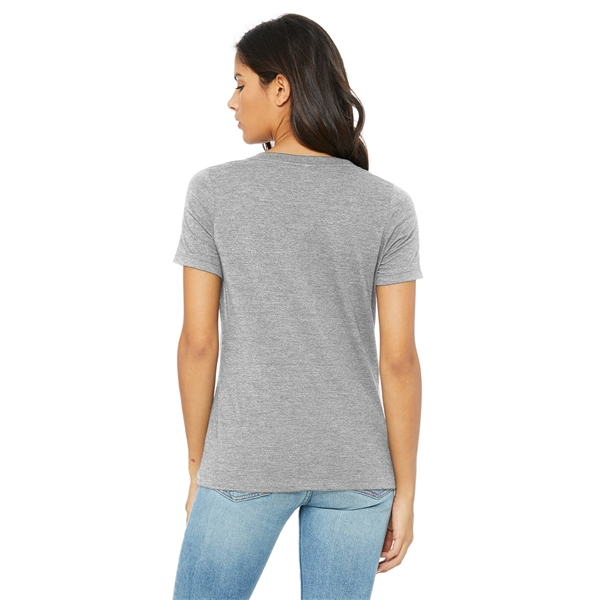 Bella + Canvas Ladies' Relaxed Jersey V-Neck T-Shirt - Bella + Canvas Ladies' Relaxed Jersey V-Neck T-Shirt - Image 105 of 220