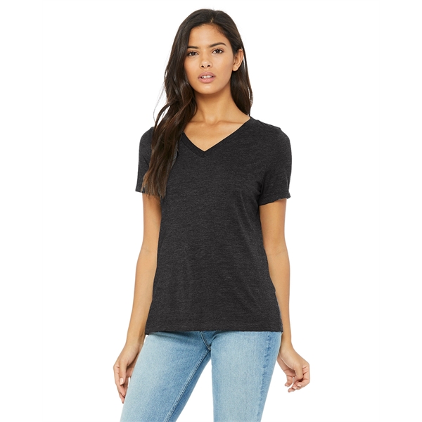 Bella + Canvas Ladies' Relaxed Jersey V-Neck T-Shirt - Bella + Canvas Ladies' Relaxed Jersey V-Neck T-Shirt - Image 69 of 220