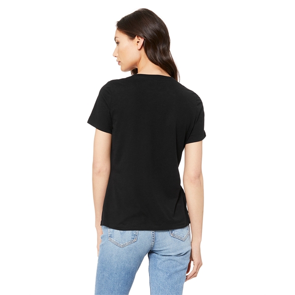 Bella + Canvas Ladies' Relaxed Jersey V-Neck T-Shirt - Bella + Canvas Ladies' Relaxed Jersey V-Neck T-Shirt - Image 137 of 220