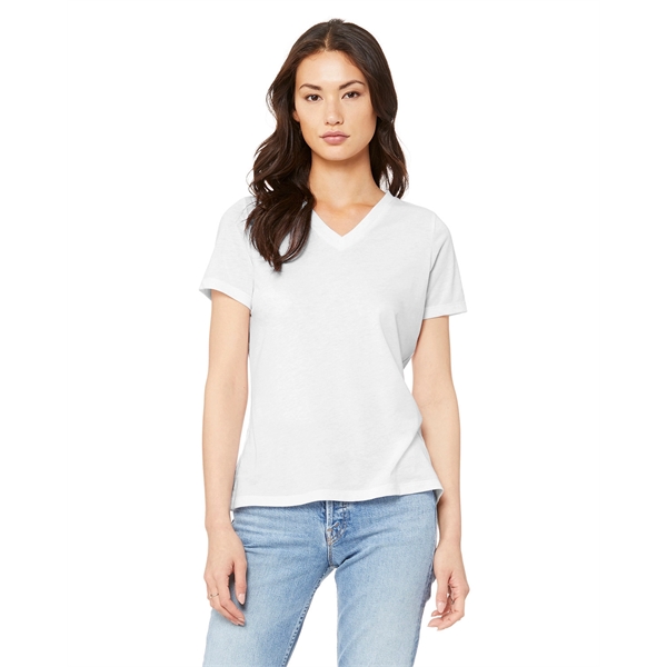 Bella + Canvas Ladies' Relaxed Jersey V-Neck T-Shirt - Bella + Canvas Ladies' Relaxed Jersey V-Neck T-Shirt - Image 146 of 220