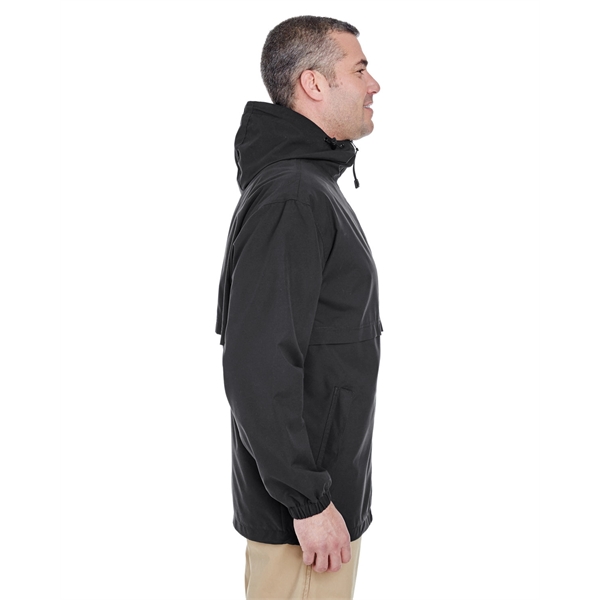 Adult Microfiber Full-Zip Hooded Jacket - Adult Microfiber Full-Zip Hooded Jacket - Image 16 of 18